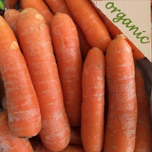 Zeds Organic (UK) Washed Carrots – 1kg