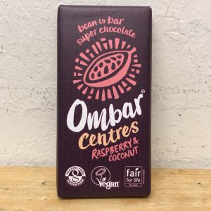 Ombar Organic Raw Vegan Raspberry Coconut Chocolate – 35g