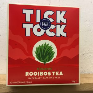 *Tick Tock Organic Red Rooibos Tea – 80 Bags