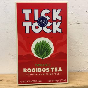 SPECIAL OFFER*Tick Tock Organic Redbush Rooibos Tea – 40 Bags