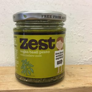 *ZEST Vegan Basil Pesto Gluten Free – 165g