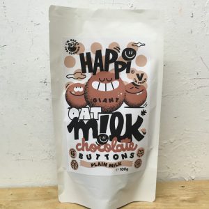 Happi Oat Milk Chocolate Buttons – 100g
