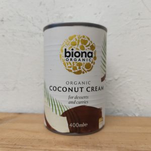 *Biona Organic Coconut Cream – 400ml