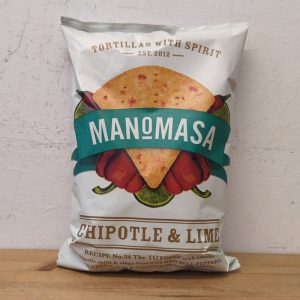 *Manomasa Tortilla Chips – Chipotle & Lime