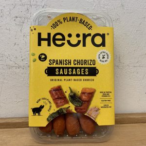 *Heura Plant-Based Chorizo Sausages
