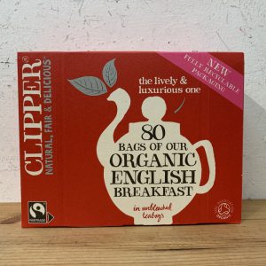 *Clipper Organic English Breakfast Teabags (Red) – 80