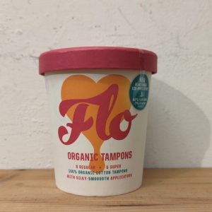 Flo Organic Eco-Applicator Tampons – 8 Regular/6 Super