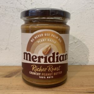 *Meridian Rich Roast Crunchy Peanut Butter – 280g