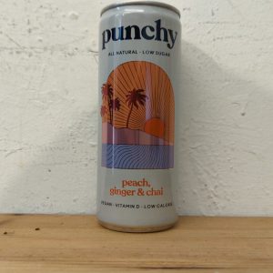 *Punchy Peach, Ginger & Chai – Low Sugar