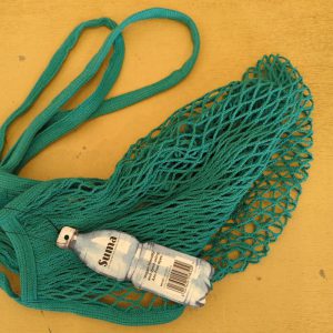 Suma Recycled Long Handled String Bag (Teal)