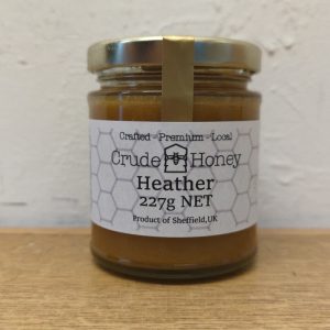 Crude Honey Peak District Heather Honey – product of Sheffield
