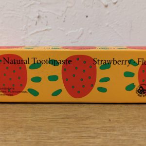 Kingfisher Childrens Strawberry Fluoride Free Toothpaste – 100ml