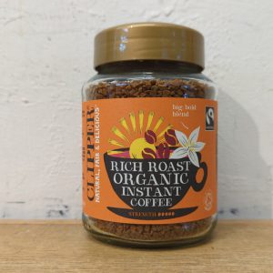 Clipper ORANGE Organic Rich Roast Instant Coffee – 100g