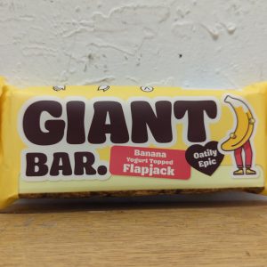 Giant Bar Banana Yoghurt Coated Flapjack – 100g