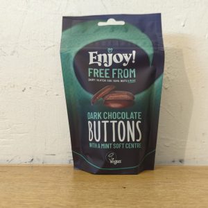 Enjoy! Dark Chocolate Mint Buttons – Vegan