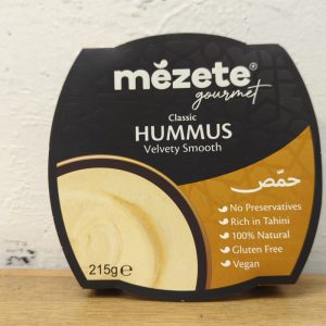 Mezete Classic Smooth Hummus (GF, Vegan) – 215g