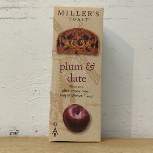 Miller’s Toast Plum & Date – 100g