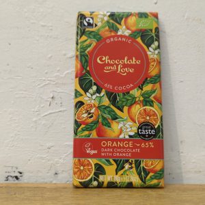 Chocolate & Love Organic Orange 65%