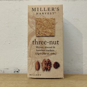 Miller’s Three Nut Crackers (Walnut, Almond, Hazelnut) – 125g