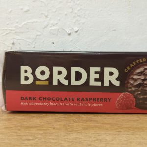 *Borders Dark Chocolate Raspberry Biscuits – 150g