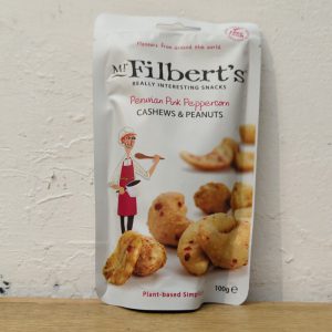 Mr Filberts Peruvia Pink Peppercorn Cashews & Peanuts – 100g