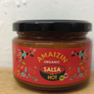 Amaizin Organic Hot Salsa Dip – 260g