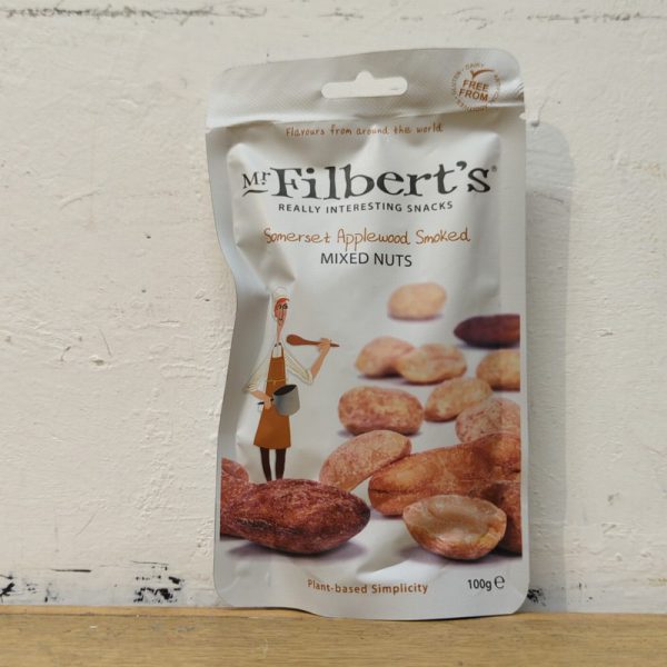 Mr Filberts Somerset Applewood Smoked Mixed Nuts - 100g