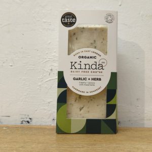 Kinda Co. Organic Dairy Free Che*se – Garlic & Chive