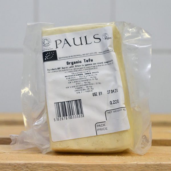 Paul's Organic Plain Tofu - 220g