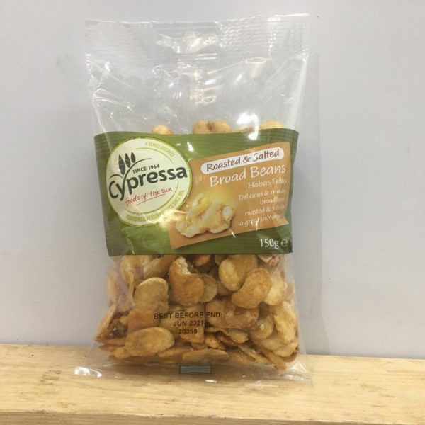 Cypressa Roasted & Salted Broad Beans-150g